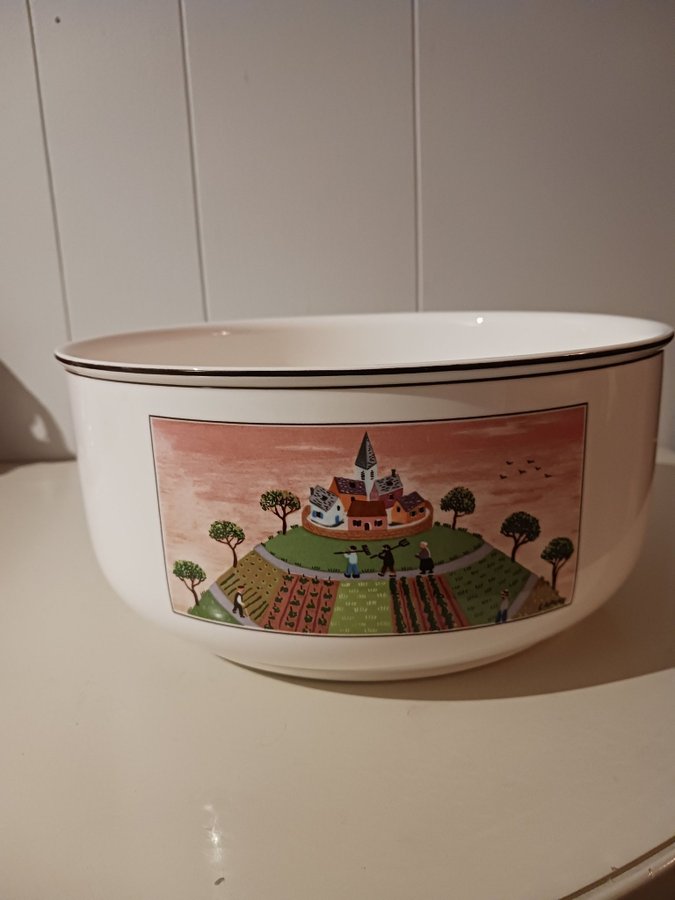 Villeroy  Boch Design Naif Stor Serveringsskål.