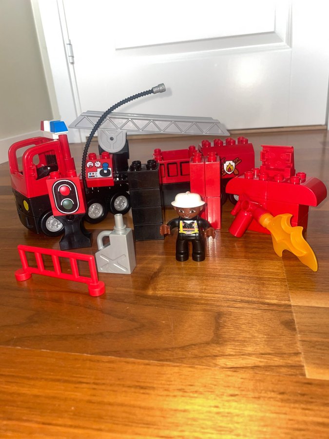 Lego Duplo Brandbil set med Figur