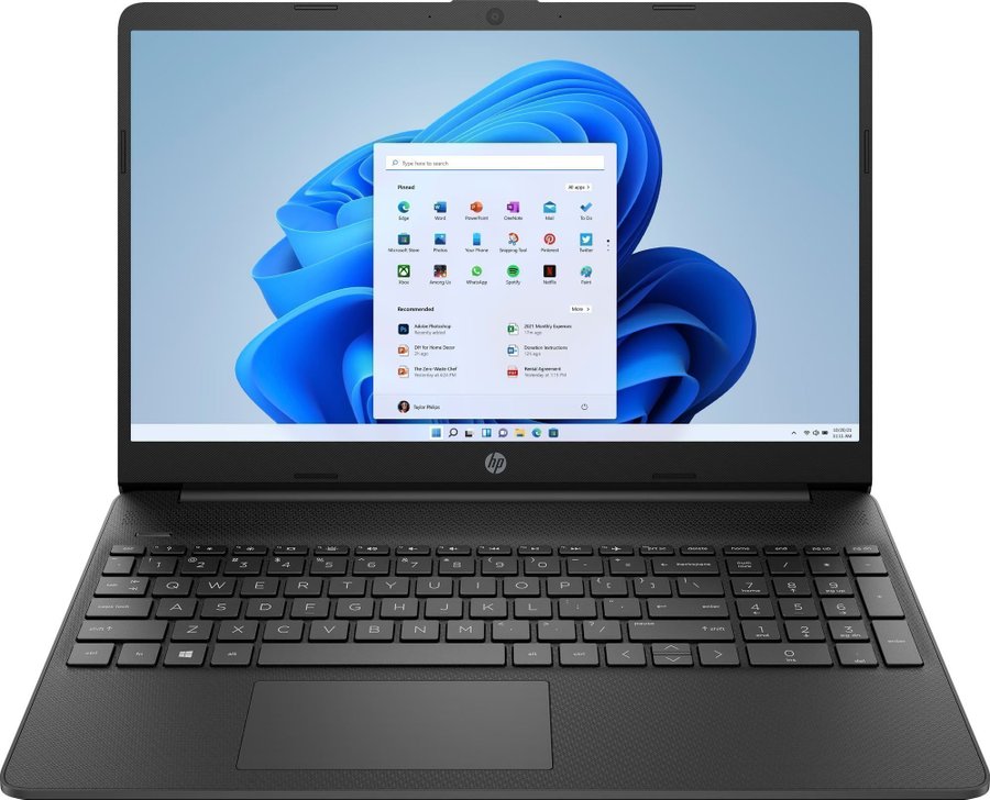 HP Laptop 15s-eq2825no Ryzen-5/8/512 15.6" bärbar dator (jet black)