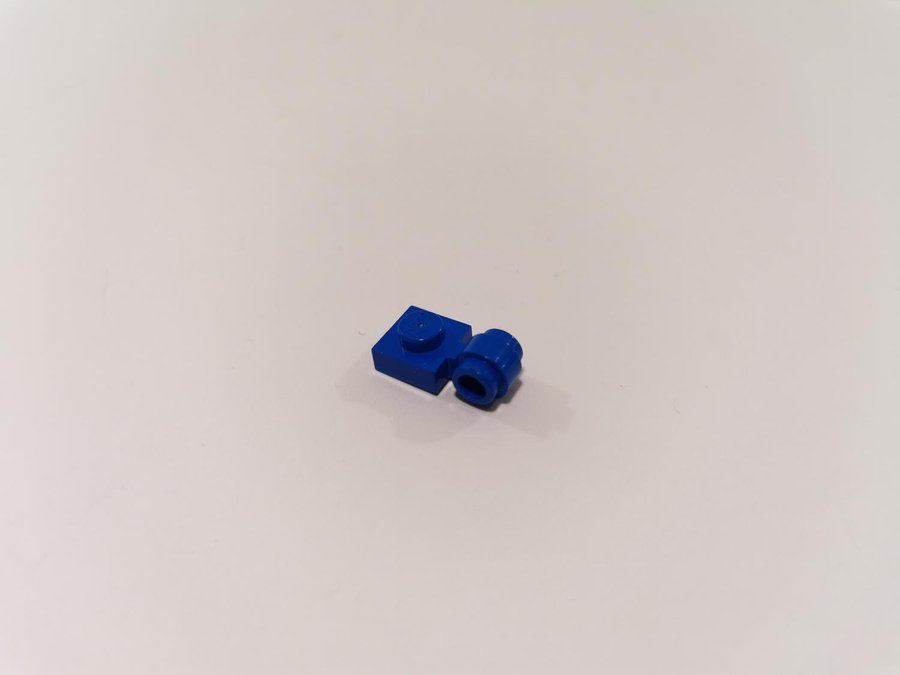 Lego - bit - plate - modifierad - ring - 1x1 - part 4081 - blå