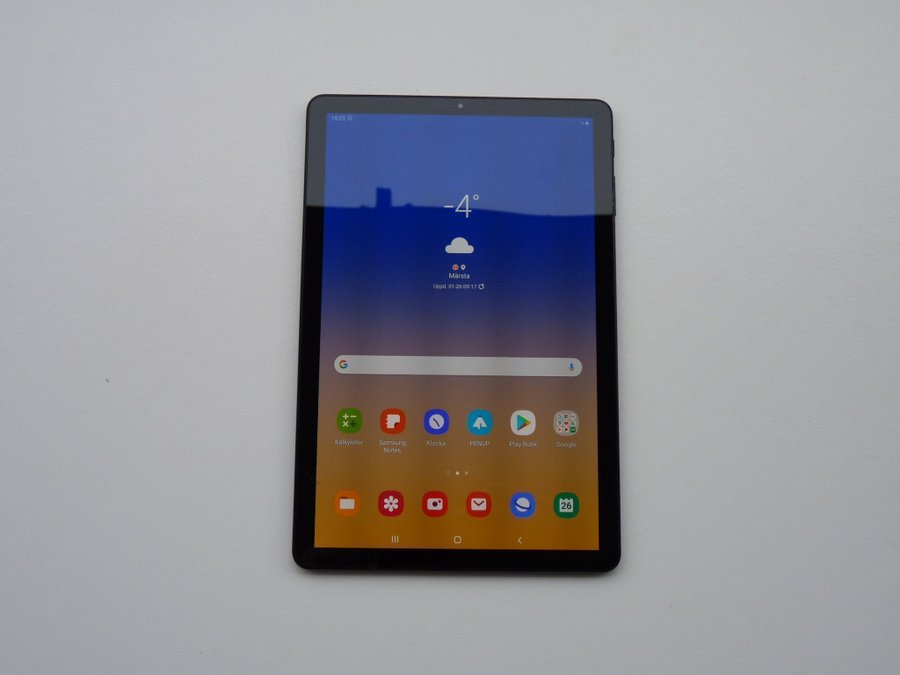 Black Samsung Galaxy Tab S4-16GB WiFi-Läs