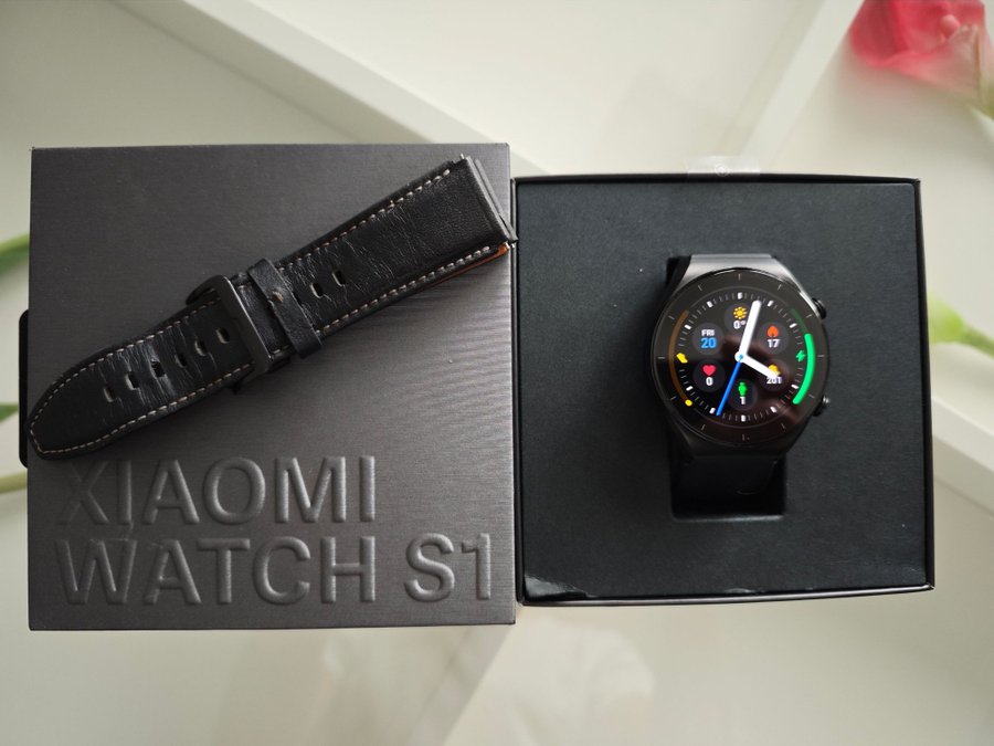 Xiaomi Watch S1 Smartwatch Svart