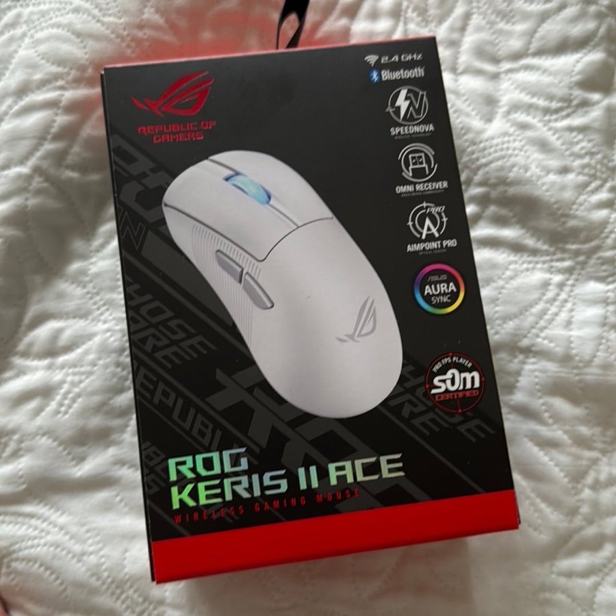 ASUS ROG Keris II Ace Trådlös Gaming Mus