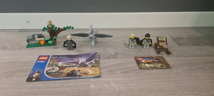 Lego Harry Potter x2 4711 flying lesson 4750 dracos encounter with Buckbeak