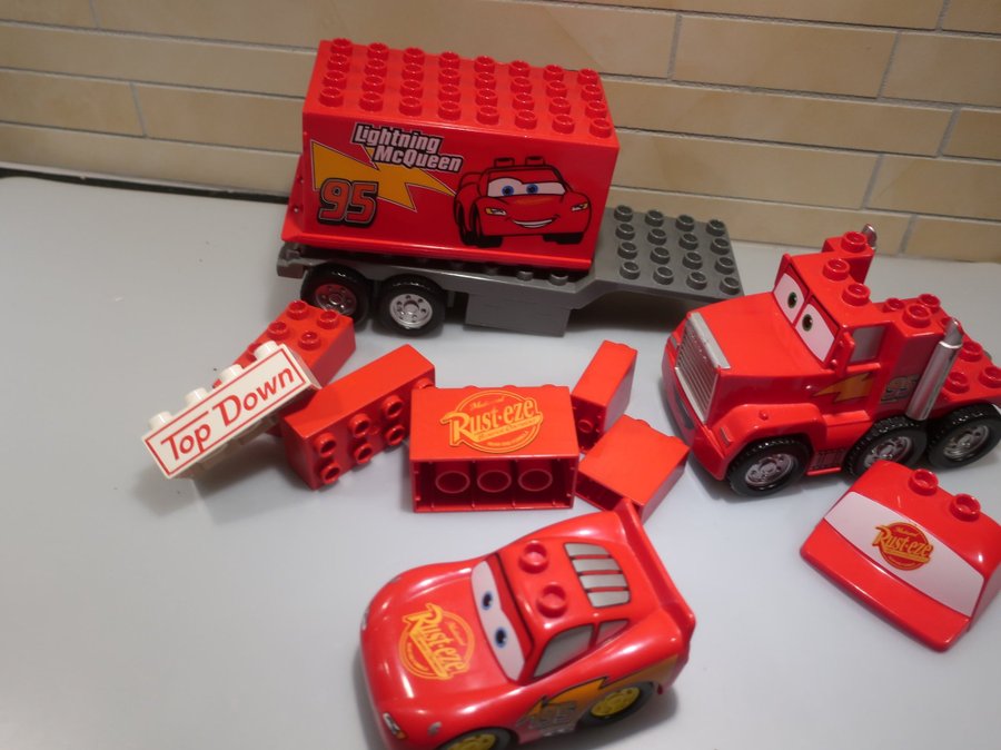 Lego - Duplo - Disney Mack - Långtradare - crs025 Ej komplett - se bilder