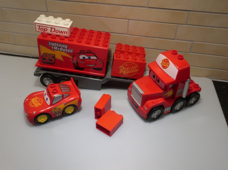 Lego - Duplo - Disney Mack - Långtradare - crs025 Ej komplett - se bilder