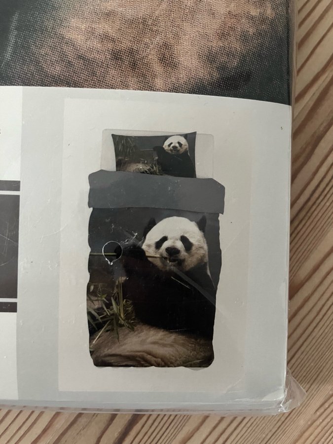 Nytt! Påslakan panda