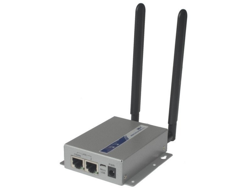 Amit IDG500-0T501 4G LTE router GbE + WAN router med dubbla SIM-kort