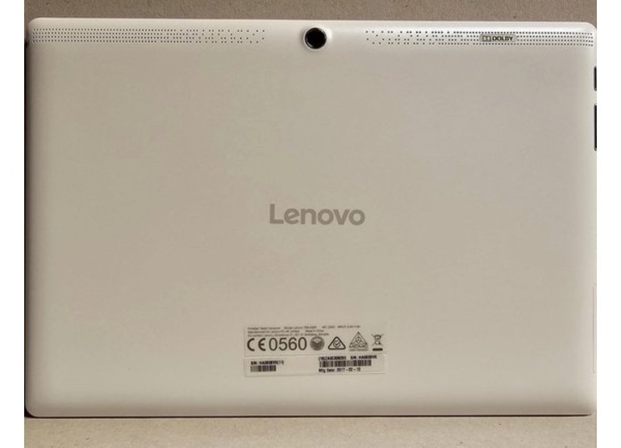 Lenovo surfplatta vit fin tablet