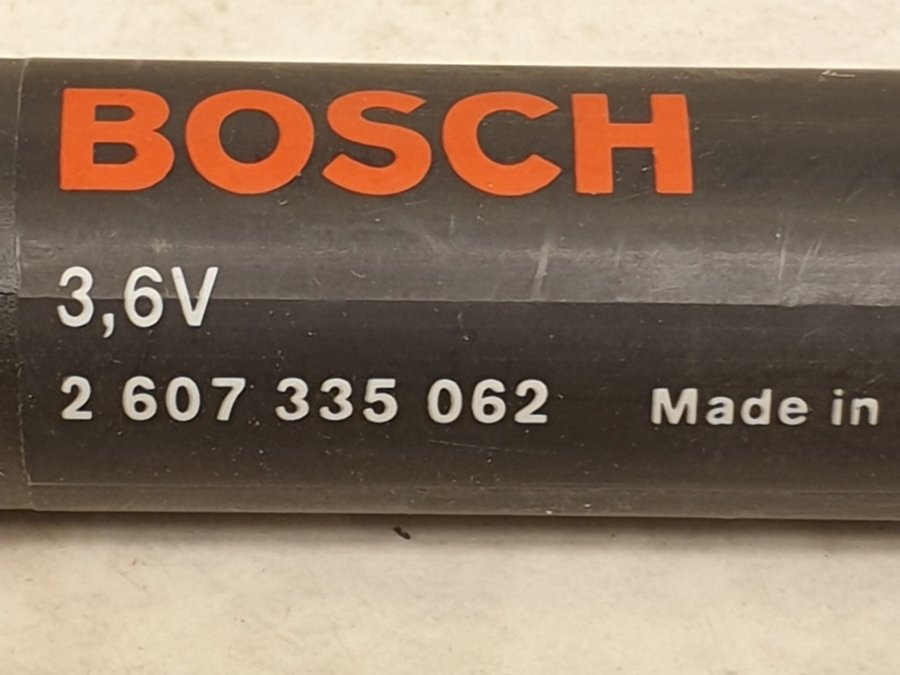 Bosch 3,6V Batteri 2 607 335 062, Bosch  SKIL 2040, 2072, 2131, 2207, 2211-01