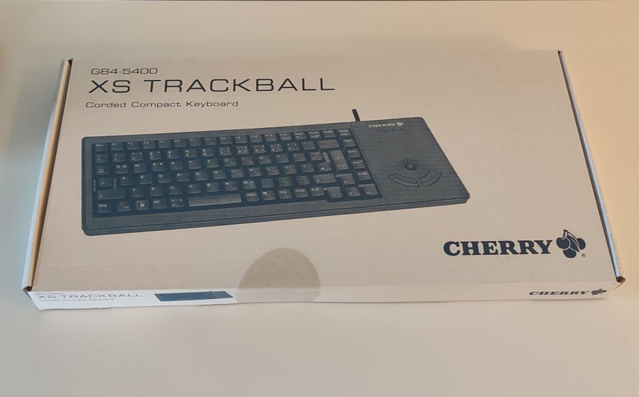 *NY* Cherry G84-5400 XS Trackball Tangentbord