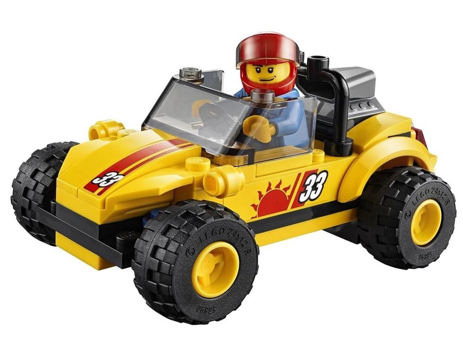 LEGO City 60082 Off-Road Buggy  Trailer, 100% koplett I toppskick!