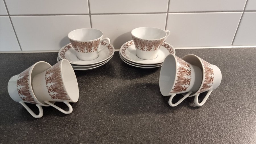 RETRO KAFFEKOPPAR UPSALA EKEBY EWEDEN KARLSKRONA