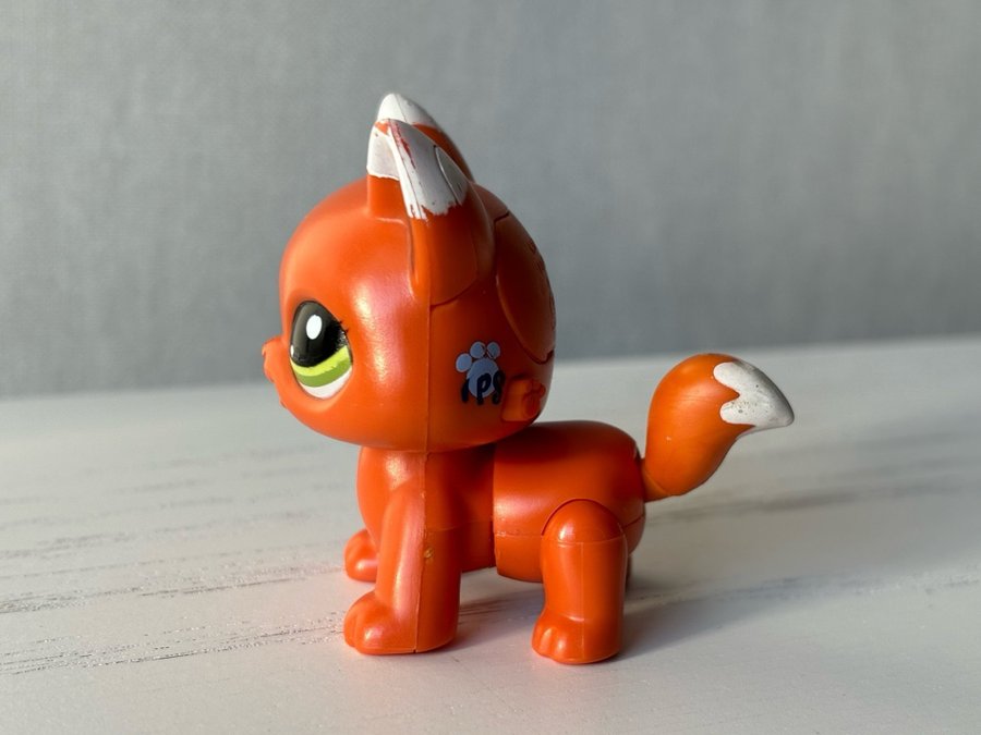 Littlest Pet Shop LPS- Orange Cat Katt