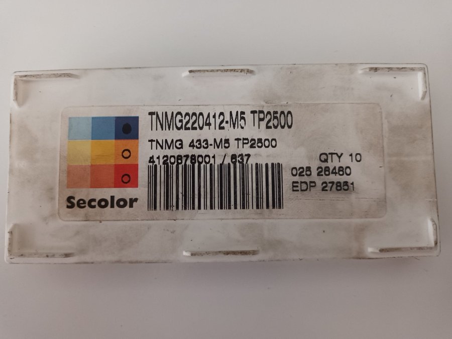 Seco TNMG220412-M5 TP2500