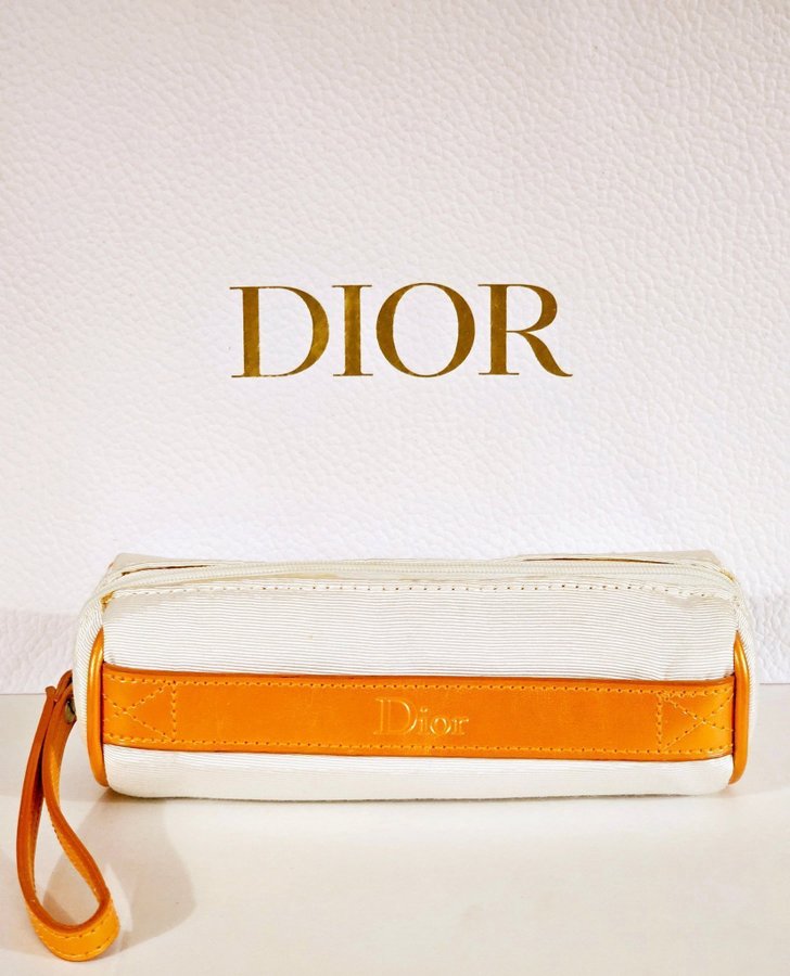 Dior Beauty Väska Handväska Bag Handbag Bow Clutch Fint skick Vintage