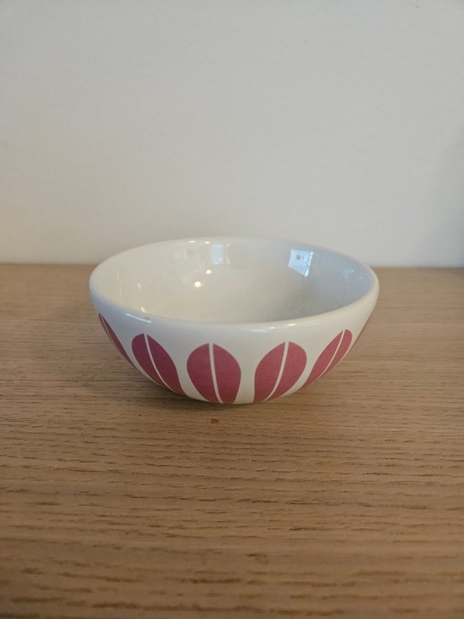 Lucie Kaas rosa lotus skål, 12 cm i diameter