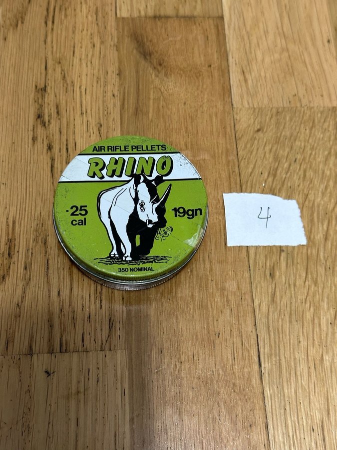 Diabolo Rhino kal .25 (6,35) 2 burkar