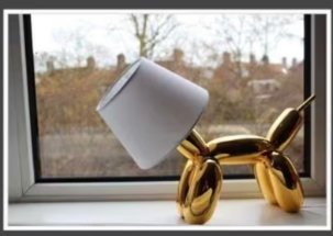 Balloon Dog Lamp