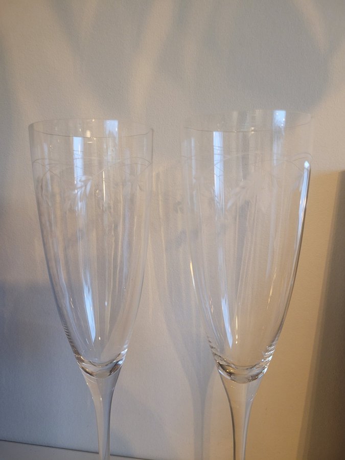 2 st champagneglas, DUKA Lovisa