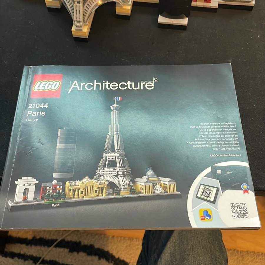 LEGO Architecture 21044 Paris 100% komplett