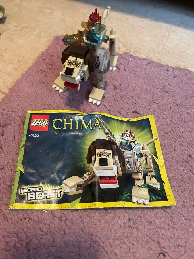 Lego Chima 70123 Legend Beast (komplett)