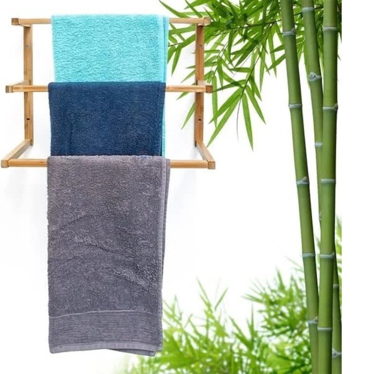 Bamboo Towel Rack NYHET