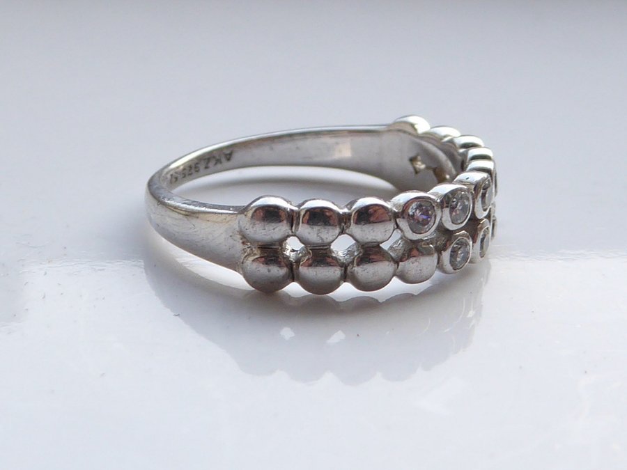 Ring i sterling silver Kranz  Ziegler Danmark