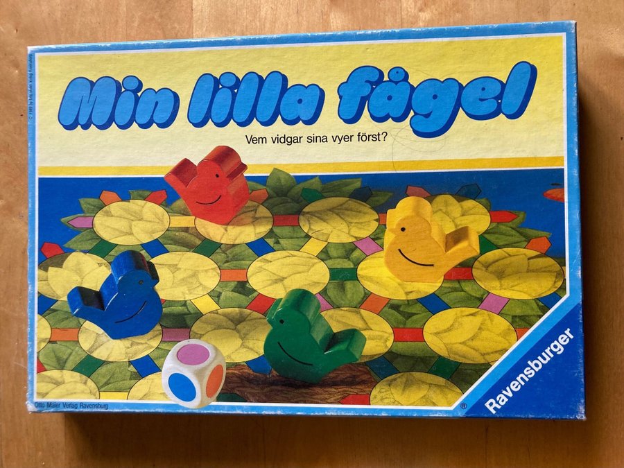 Min lilla fågel - brädspel för barn