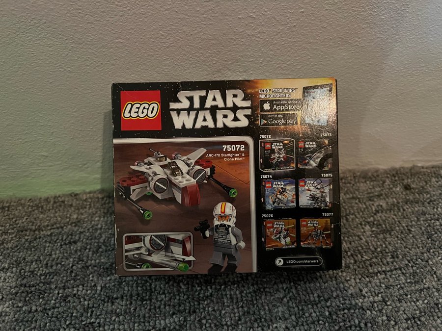 75072 LEGO Star Wars MicroFighters ARC-170 Starfighter