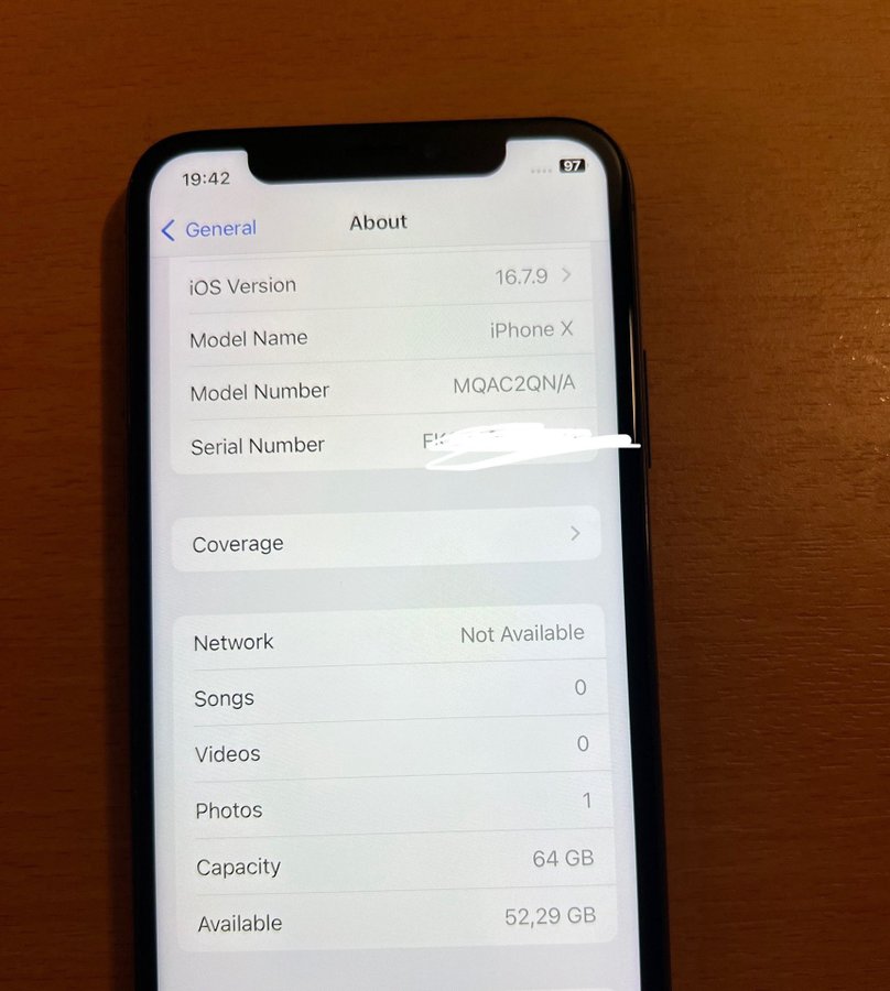 iPhone X 64GB