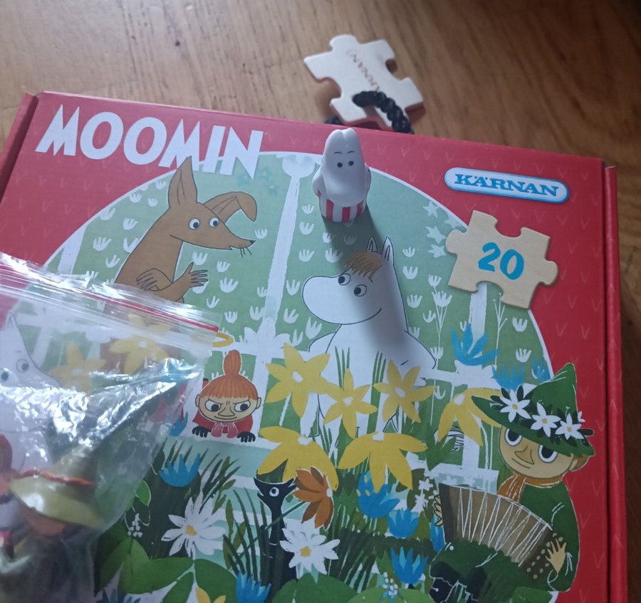 Träpussel Moomin