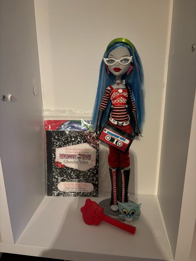 Monster High docka - Ghoulia Yelps