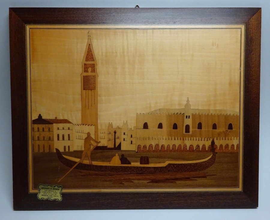 Tavla intarsia Venedig