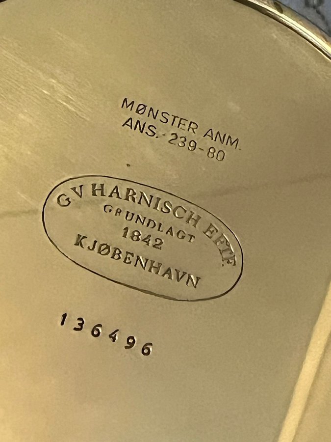 4 oljelampor i mässing BORDSFOTOGENLAMPOR G.V Harnisch Köpenhamn vintage retro