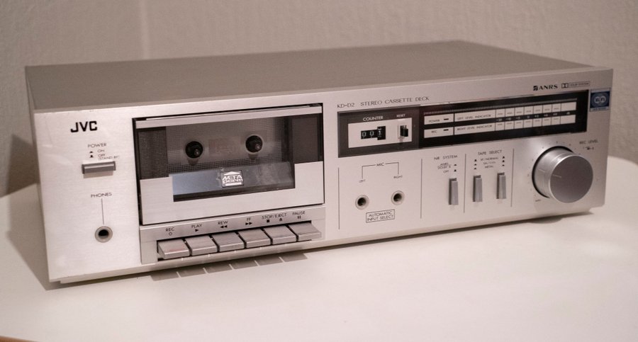 JVC KD-D2 Stereo Cassette Deck (1981)