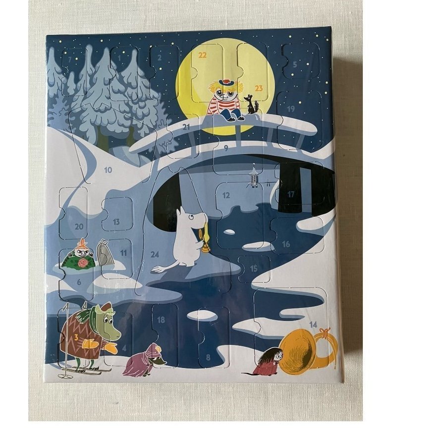 Adventskalender MOOMIN MUMIN Martinex Oöppnad