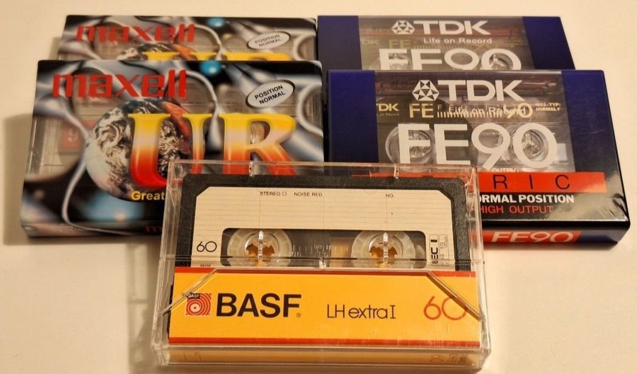 Sony TC-FX45 + 5 cassetts