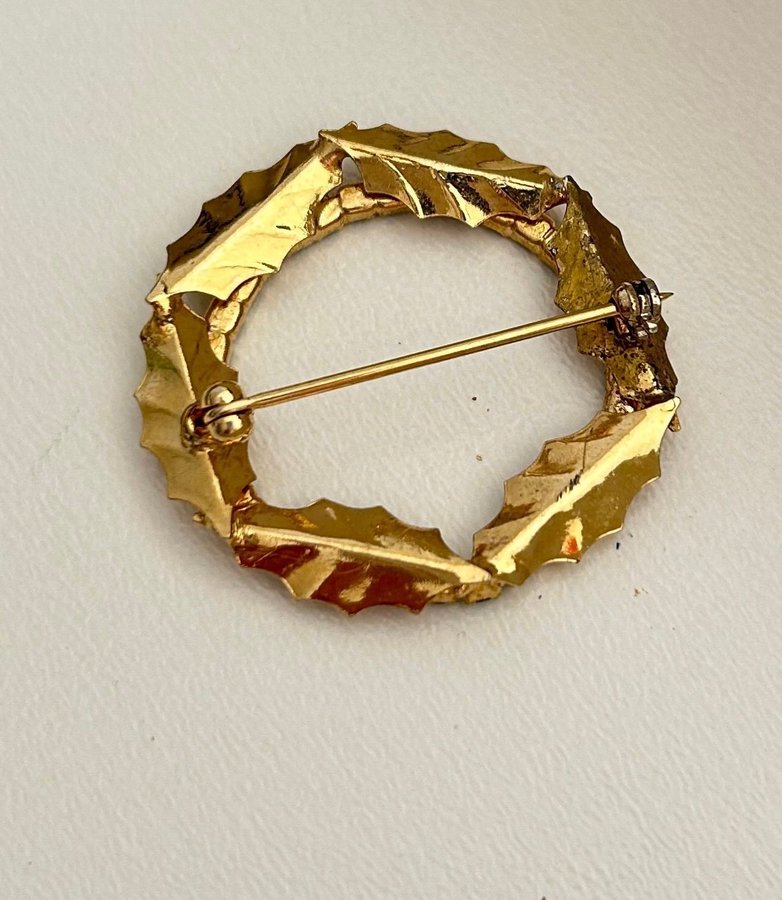 Vintage broche fra 1940erne højkvalitet bijouteri