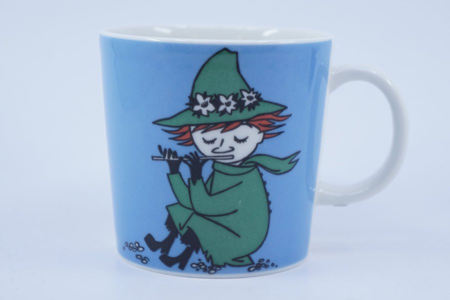 Muminmugg Snusmumriken, blå / Moomin Mug Snufkin [B]