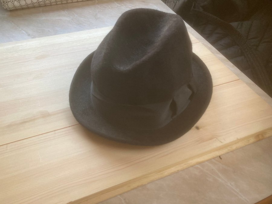 Svart Stetsonhatt