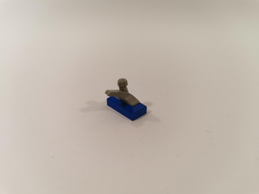 Lego - tillbehör - kran - blandare - part 69c01 - blå