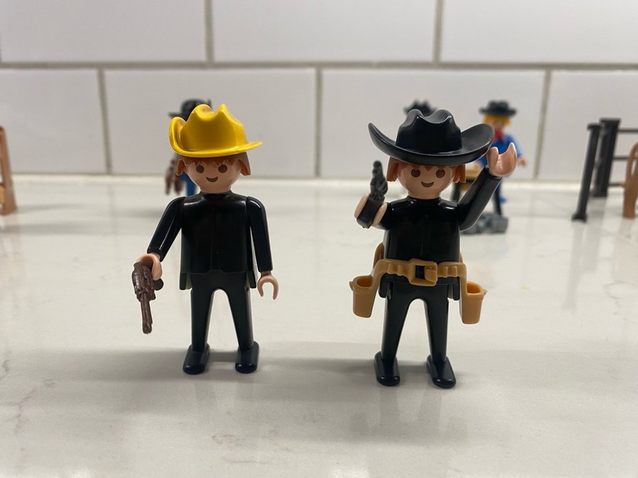 Playmobil retro - Cowboys, western, boskap