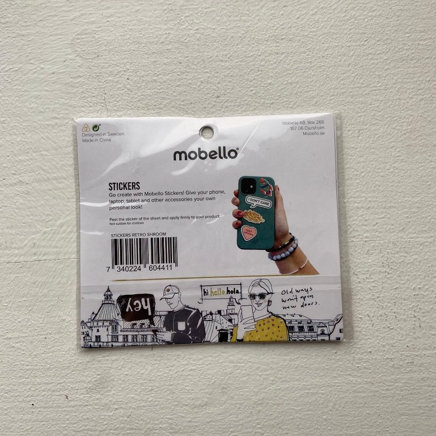 Mobello Stickers GO CREATE! Mobilstickers! NYA!