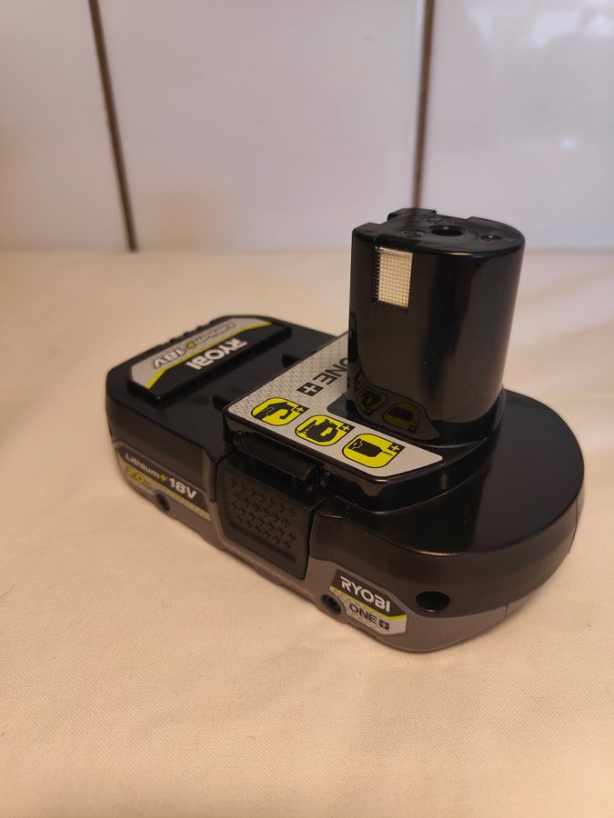 Nytt Ryobi 18V 2.0Ah batteri RB1820C