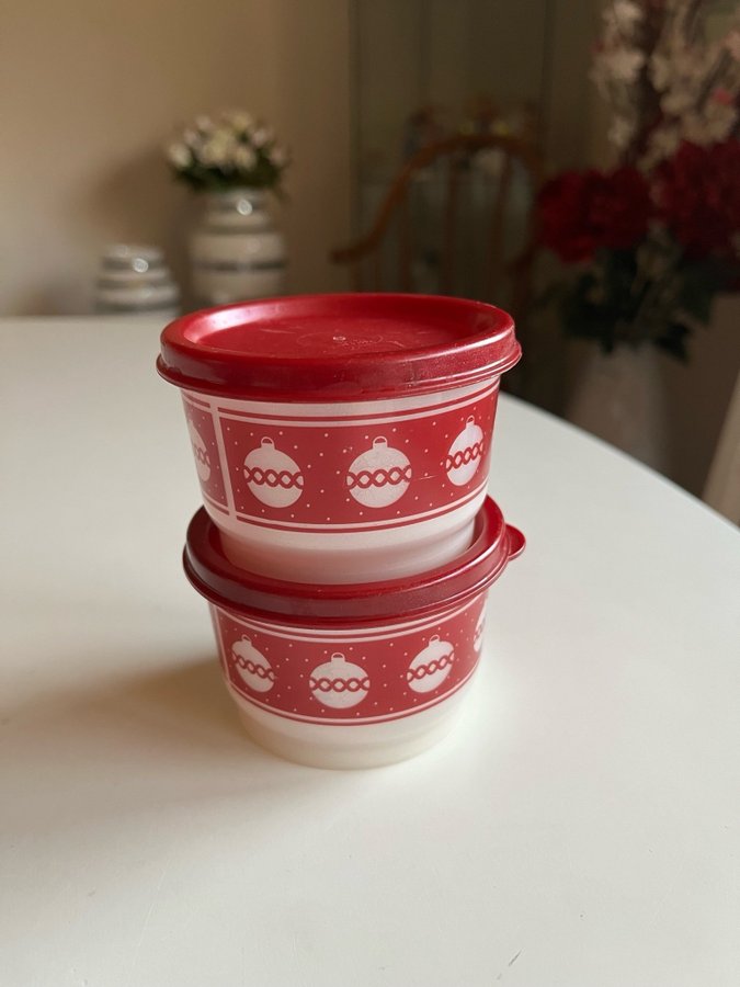 Tupperware demo miniburkar julmotiv