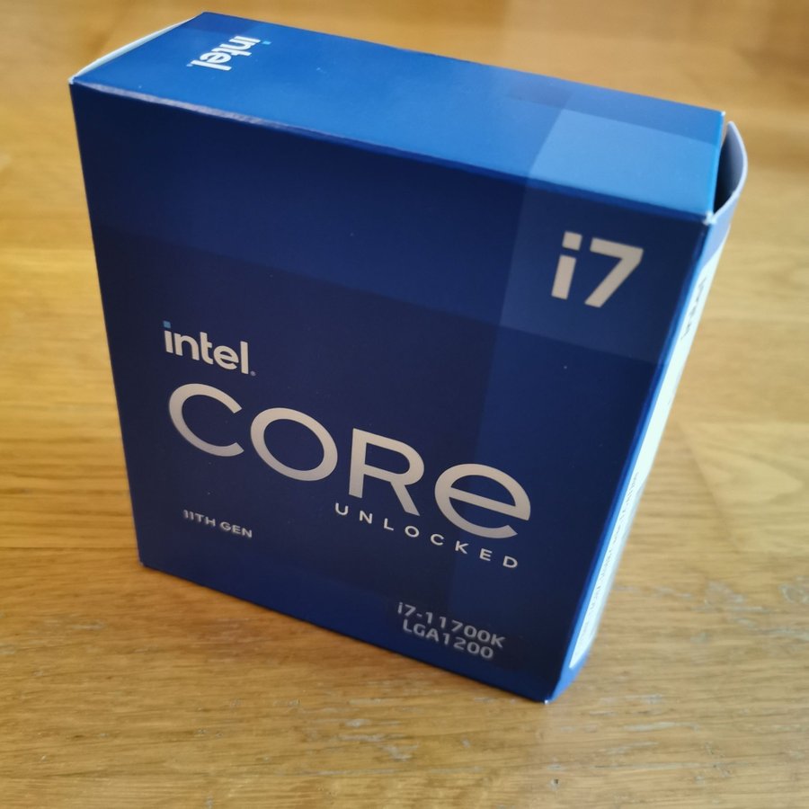 NY Intel Core i7-11700K 5.0GHz 8-Cores/16-Threads