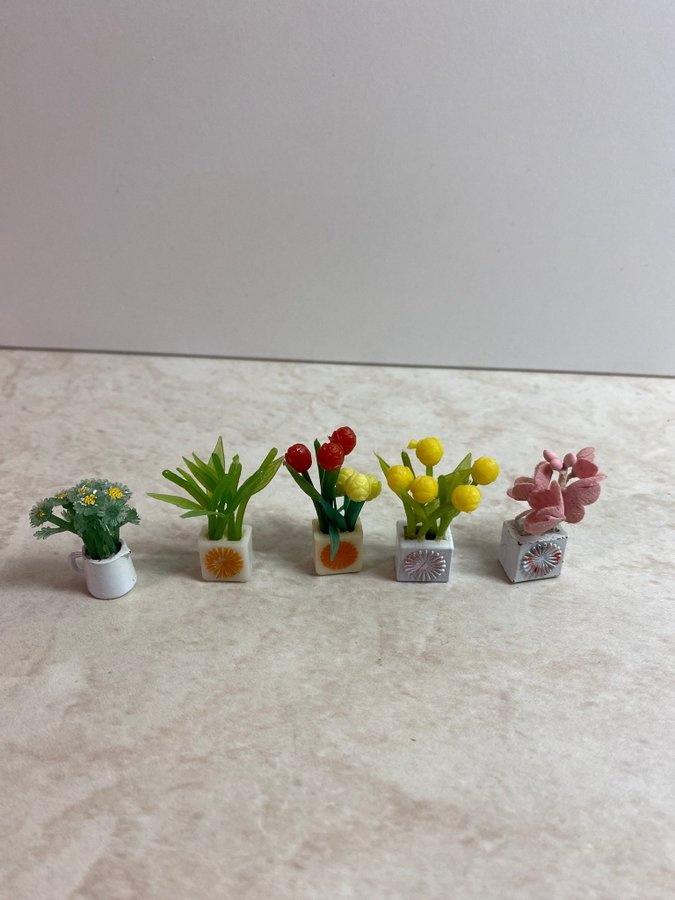 Lundby retro blommor