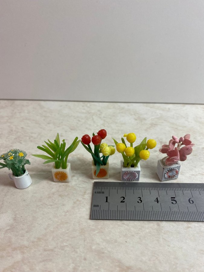 Lundby retro blommor