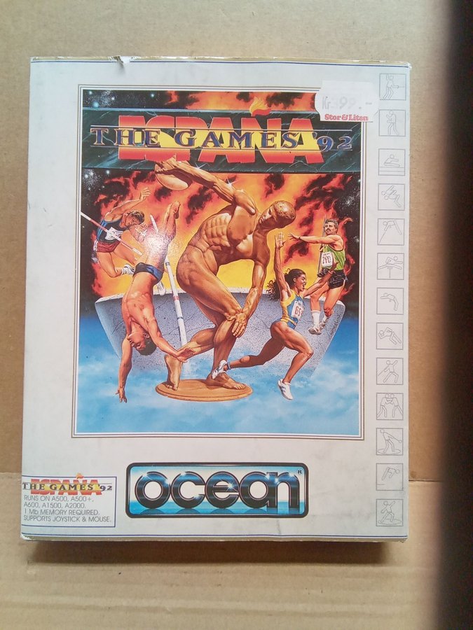 Espana : The Games 92 till Commodore Amiga Big box